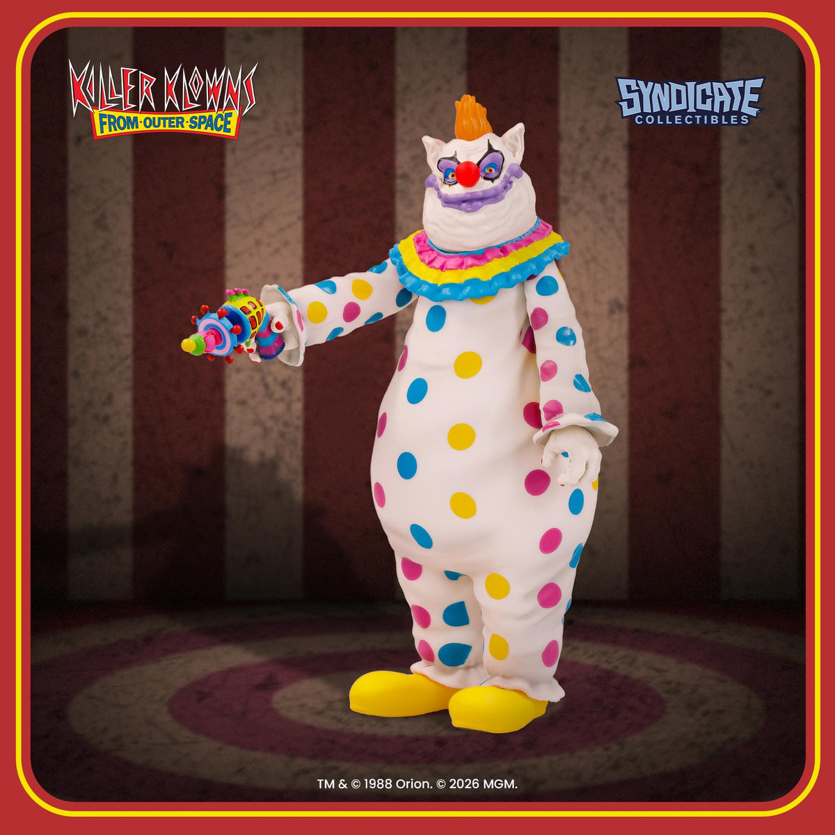 Killer Klowns From Outer Space Fatso 3.75-Inch Retro Action Figure