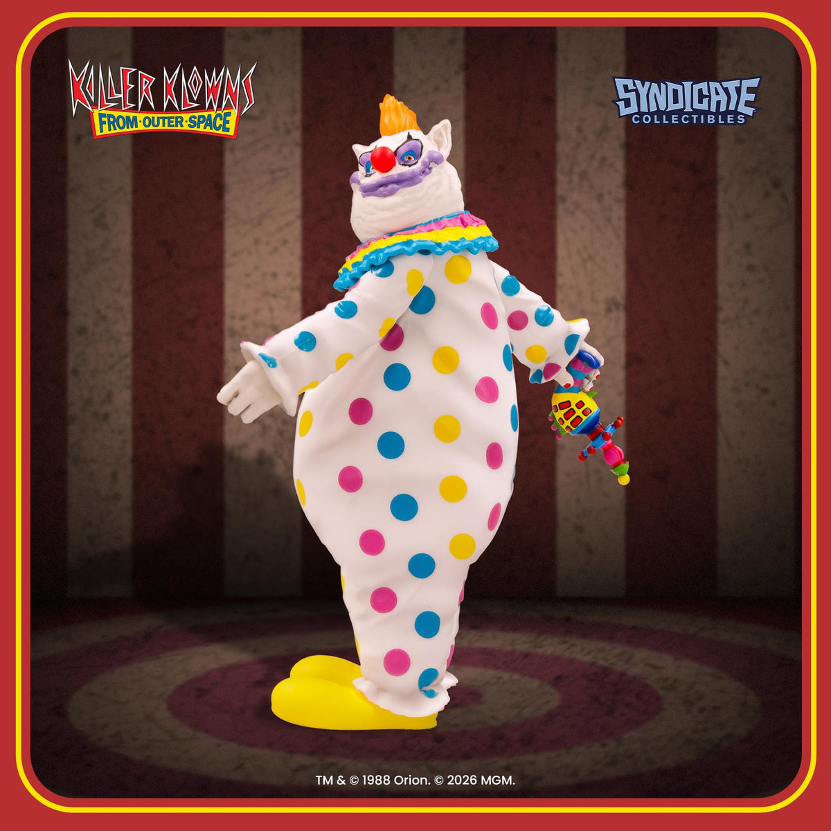 Killer Klowns From Outer Space Fatso 3.75-Inch Retro Action Figure