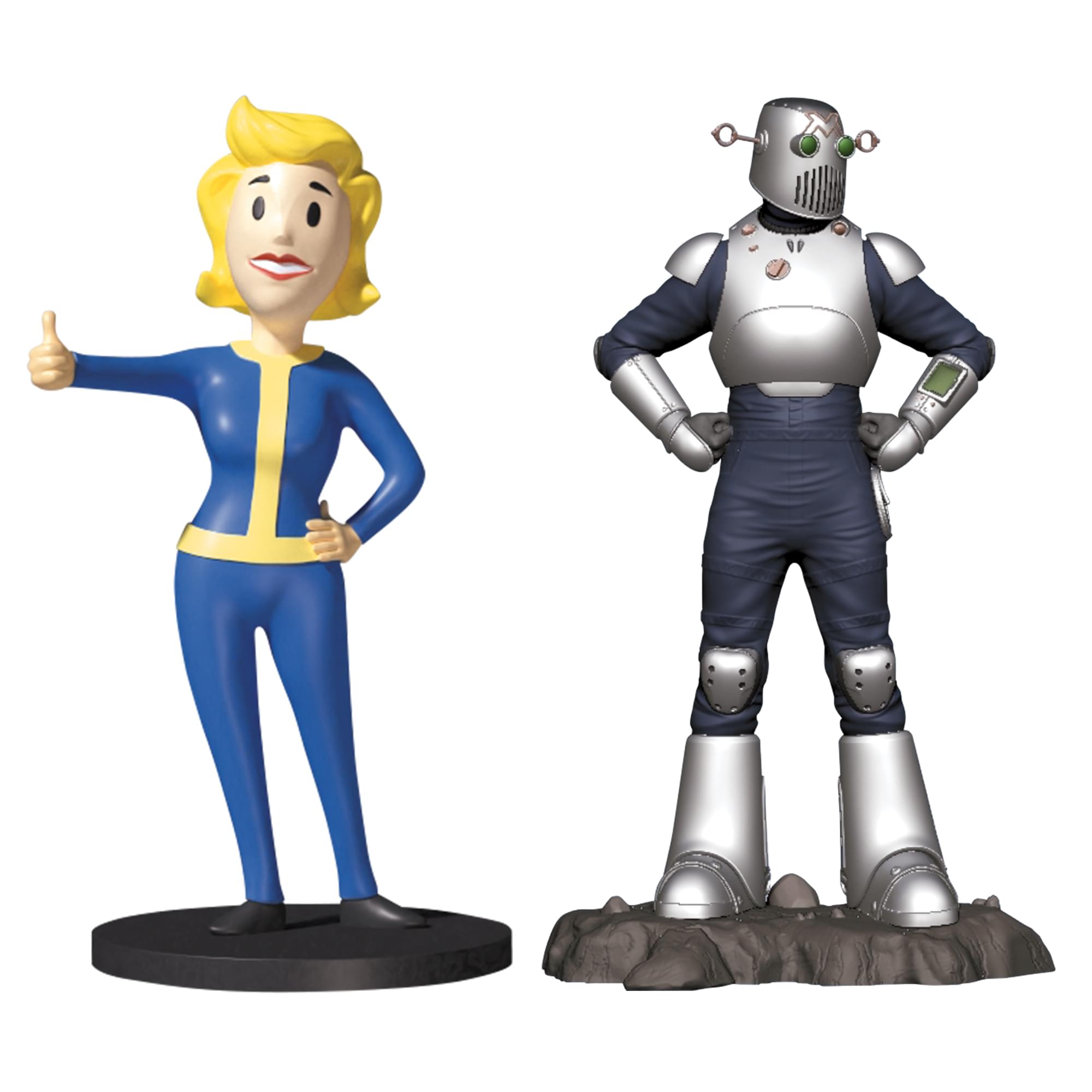 Fallout Series 2 Vault Girl and Mechanist Mini Figure Set