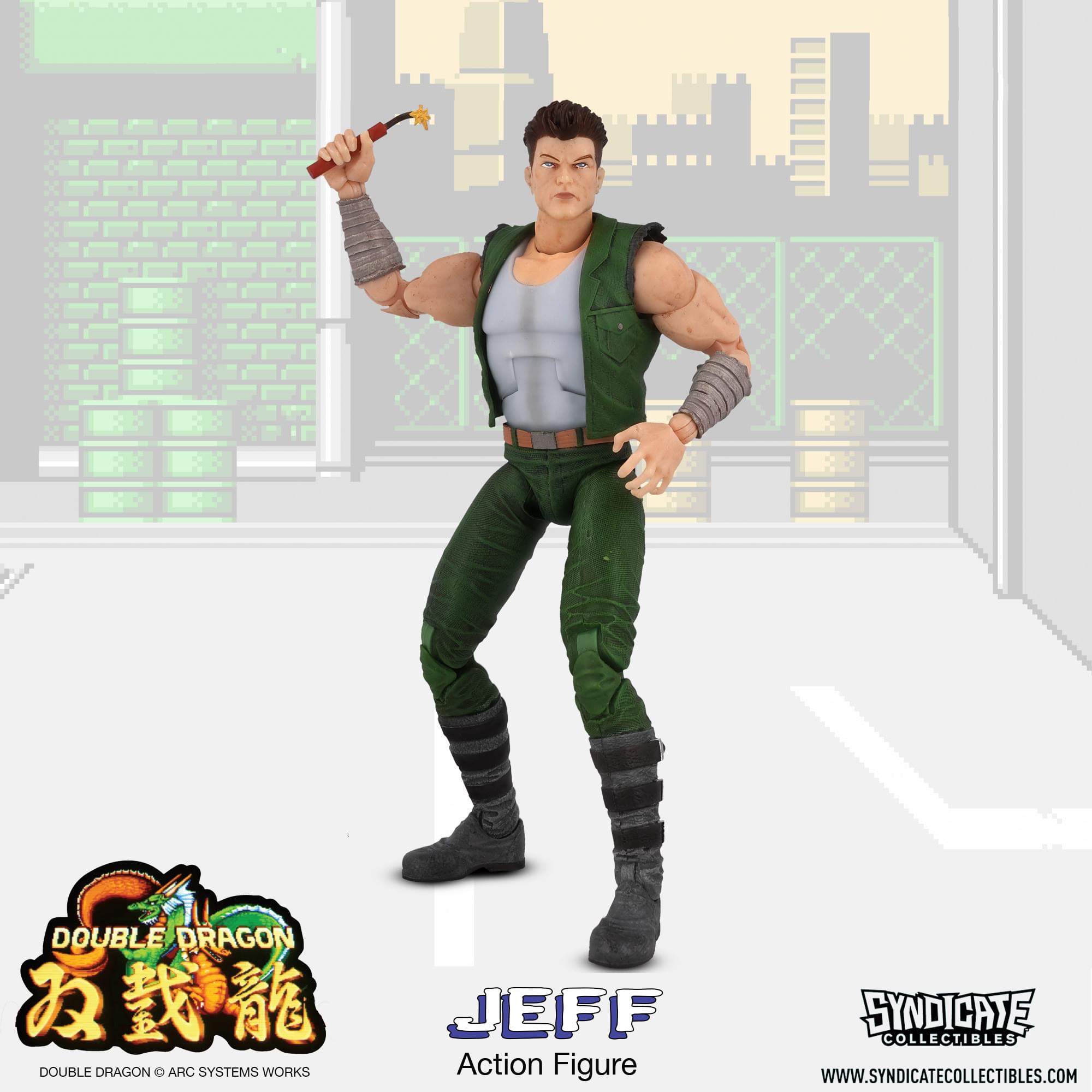 Double Dragon Jeff 7-Inch Deluxe Action Figure