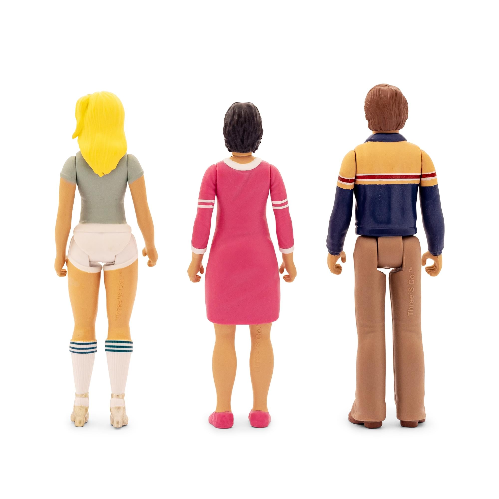 Three's Company 3.75-Inch Retro Action Figure Box Set