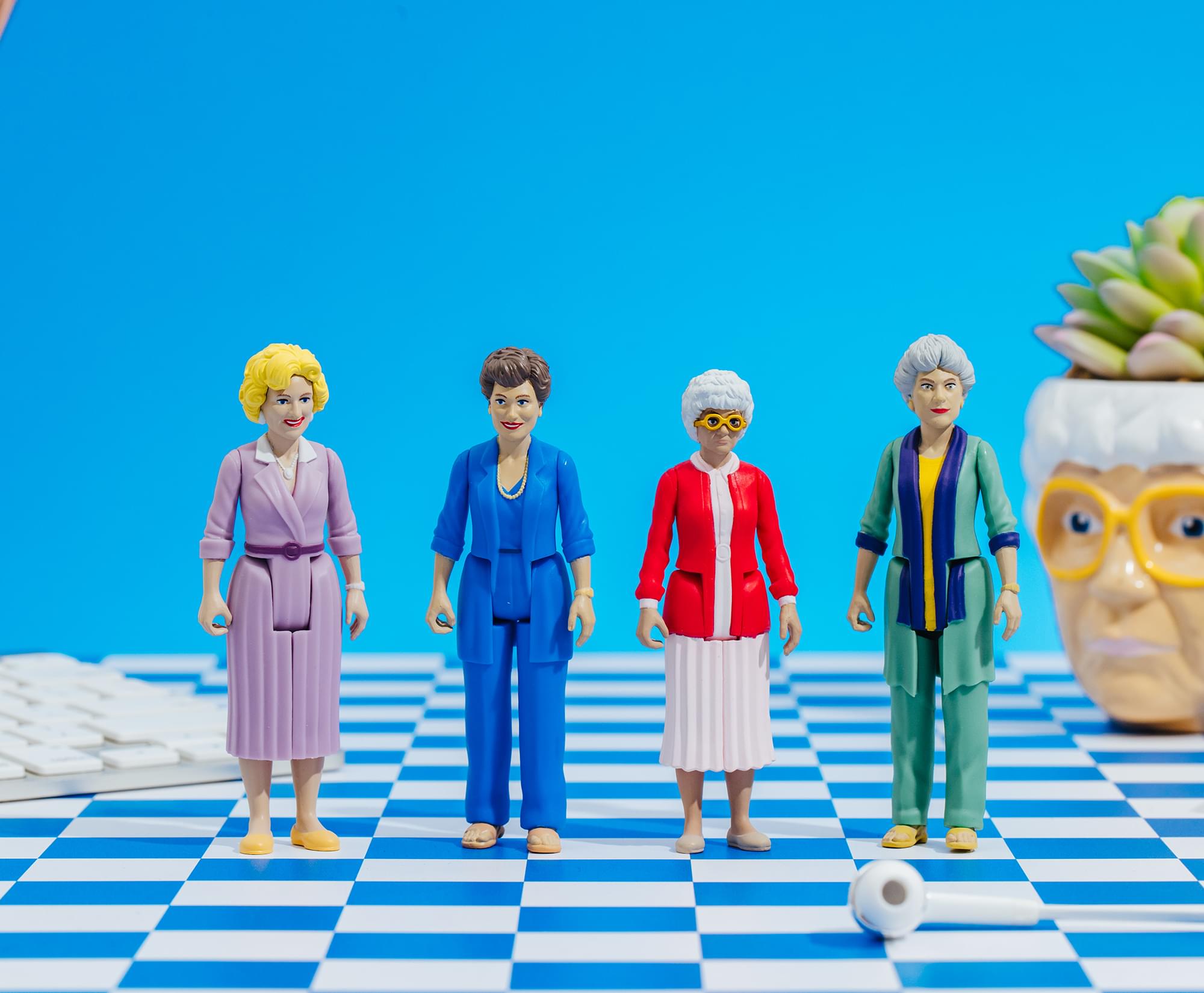 The Golden Girls 3.75-Inch Retro Action Figure Box Set