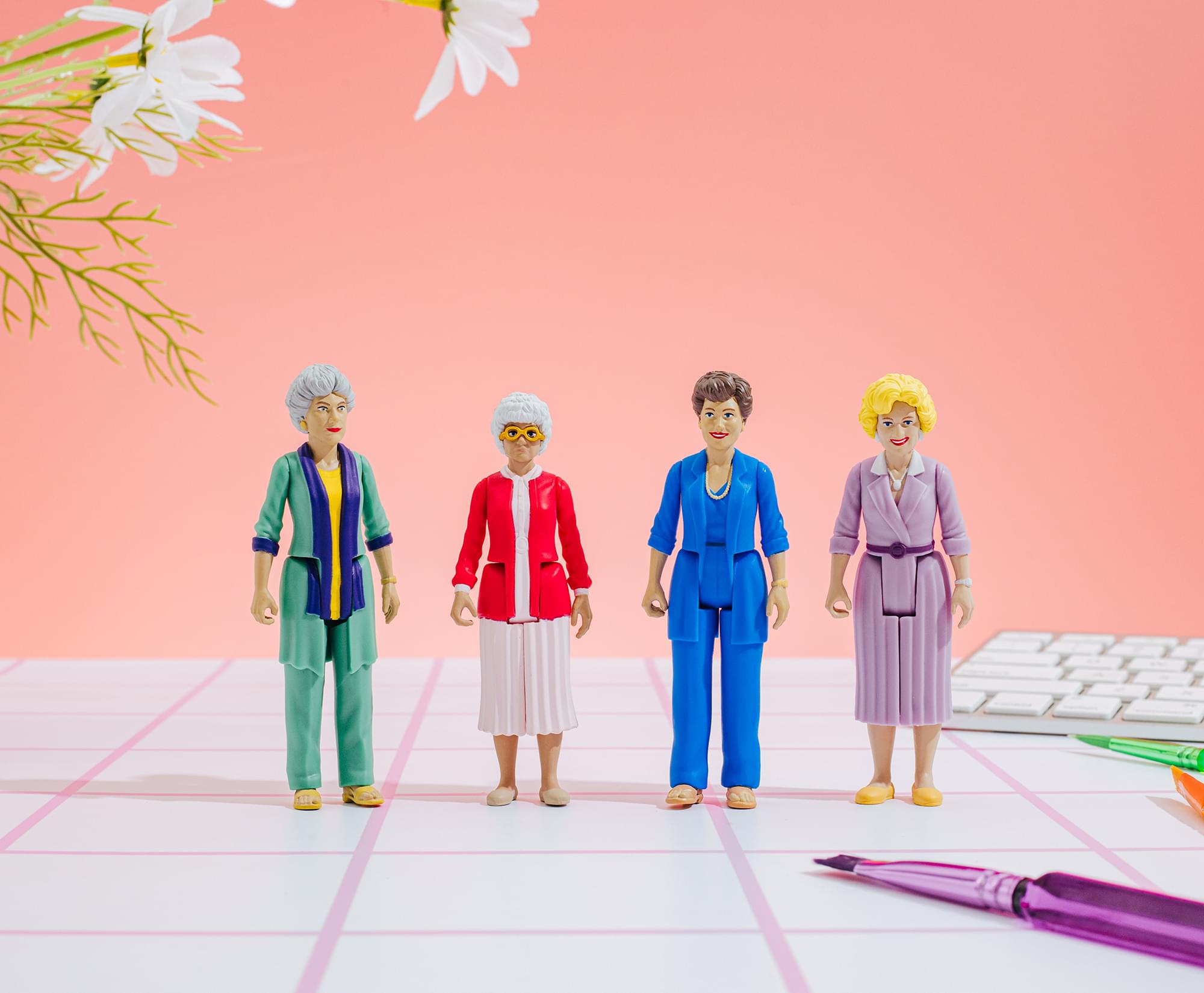 The Golden Girls 3.75-Inch Retro Action Figure Box Set