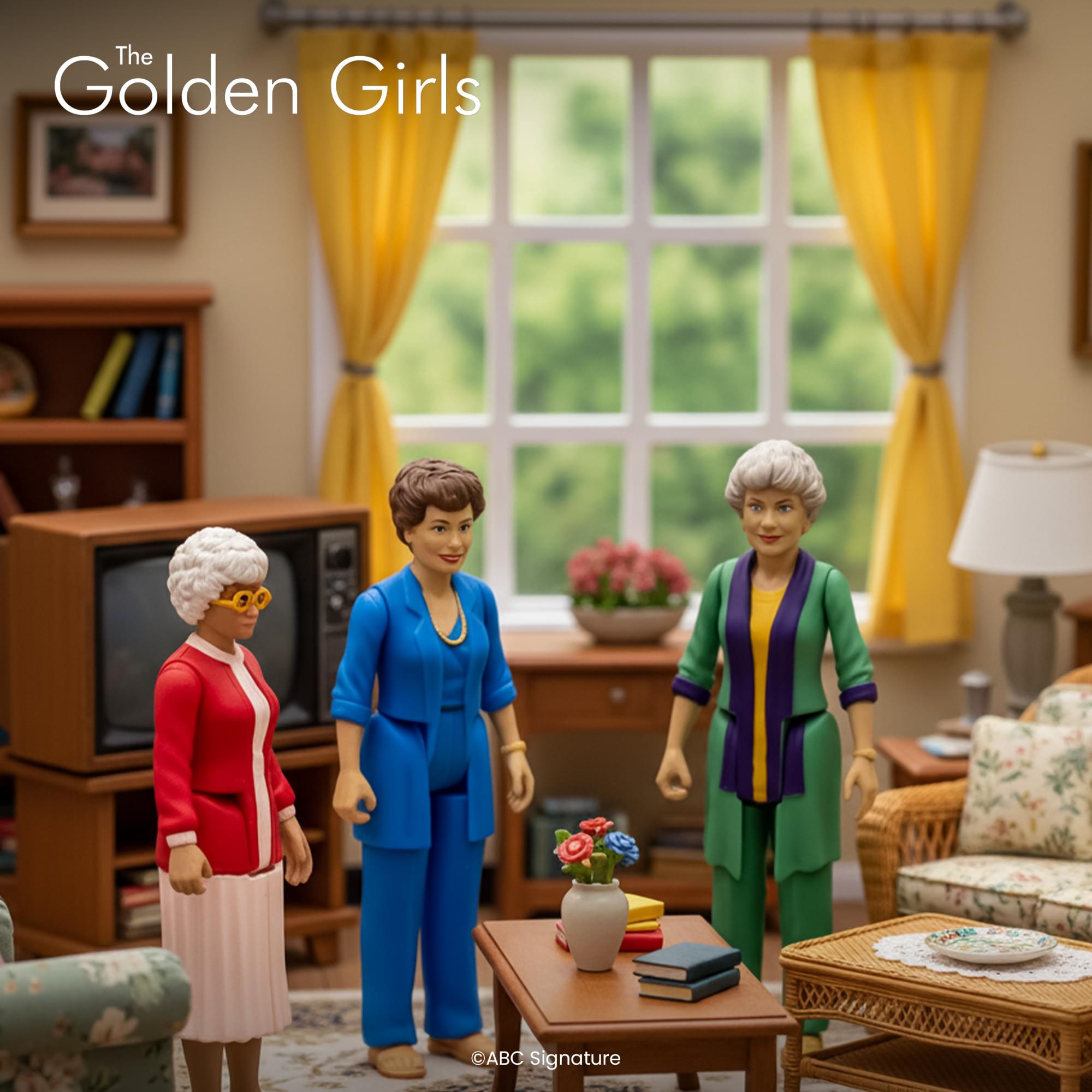 The Golden Girls 3.75-Inch Retro Action Figure Box Set