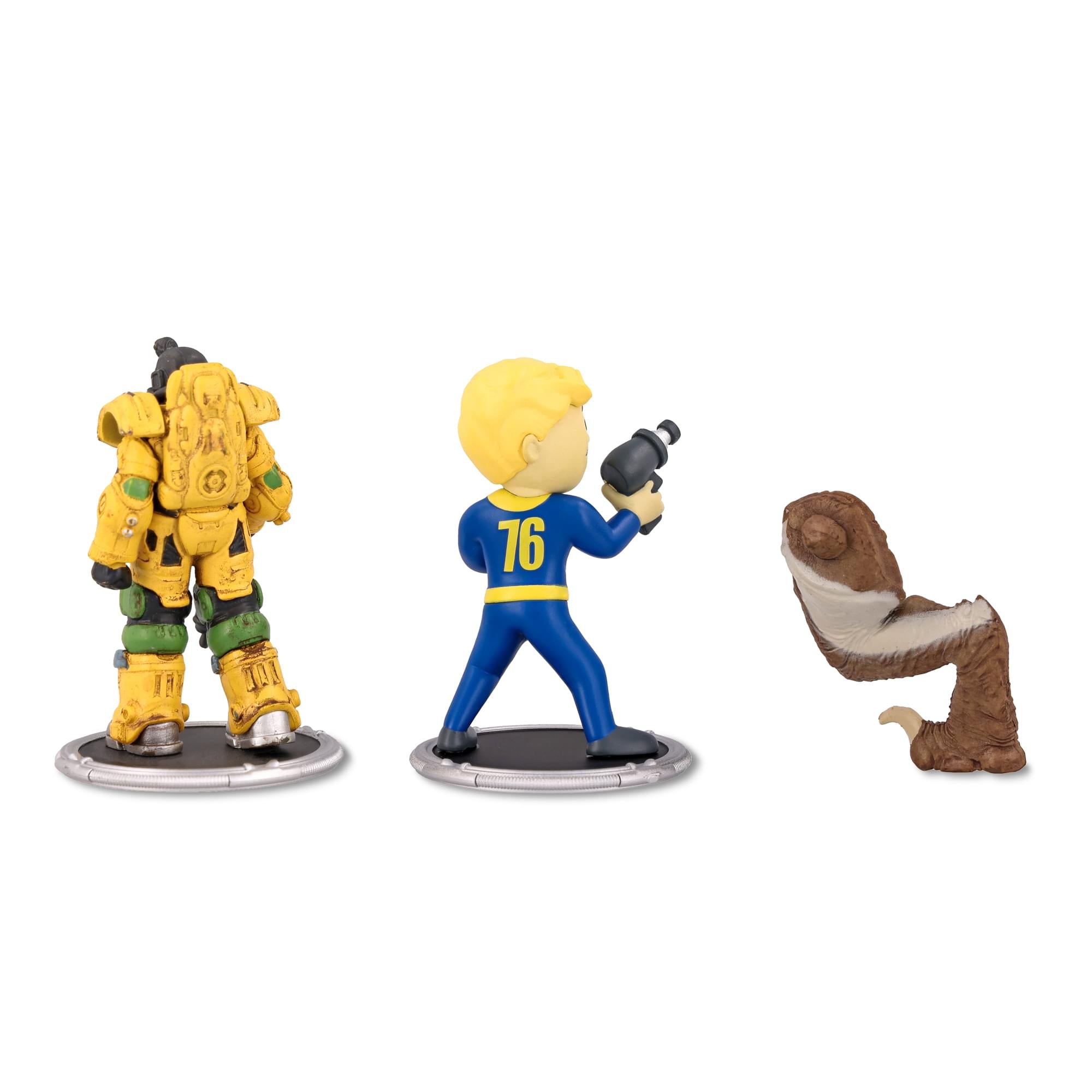 Fallout Excavator and Vault Boy (Gun) Mini Figure Set (Build-a-Figure Deathclaw)