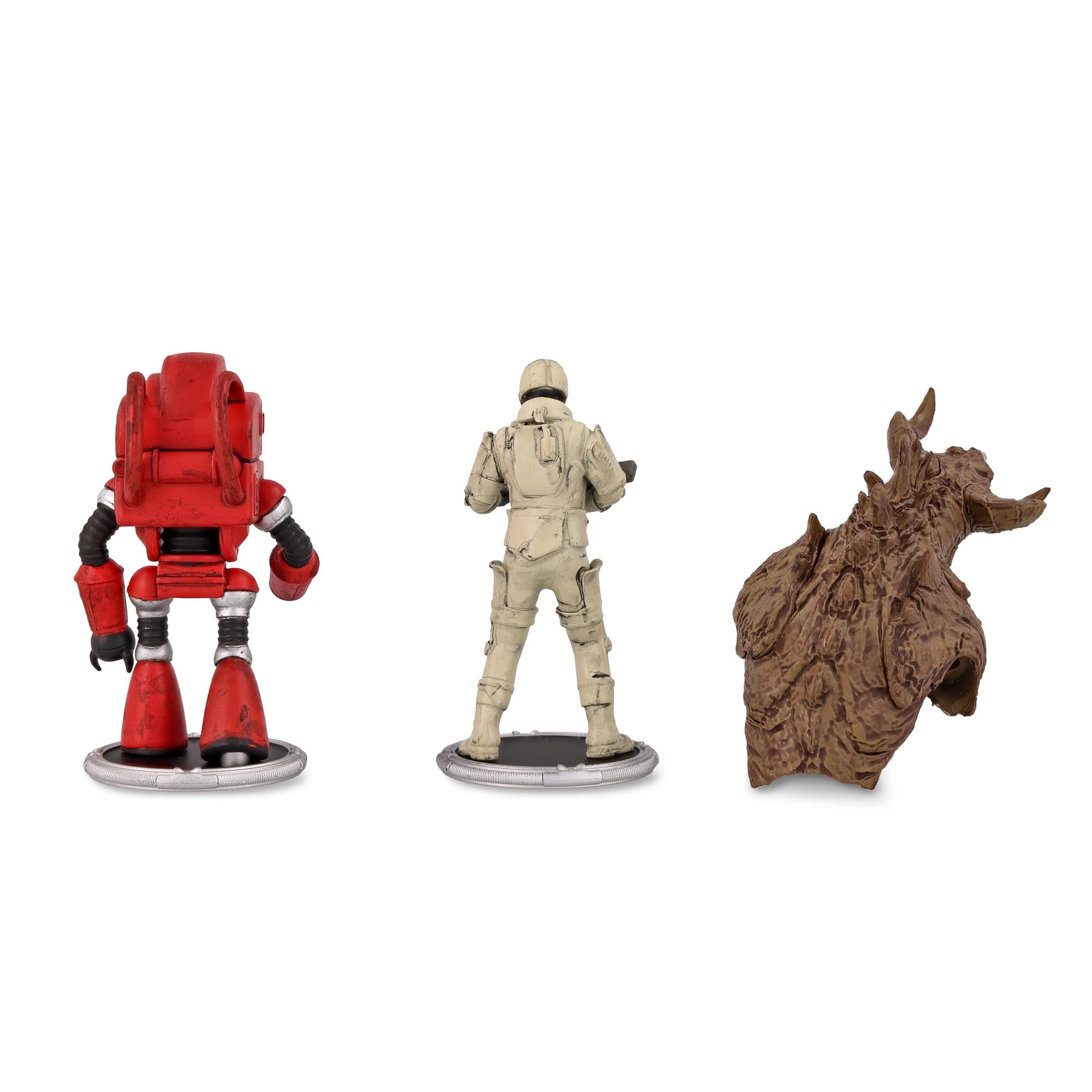 Fallout Nukatron and Synth Mini Figure Set (Build-a-Figure Deathclaw)