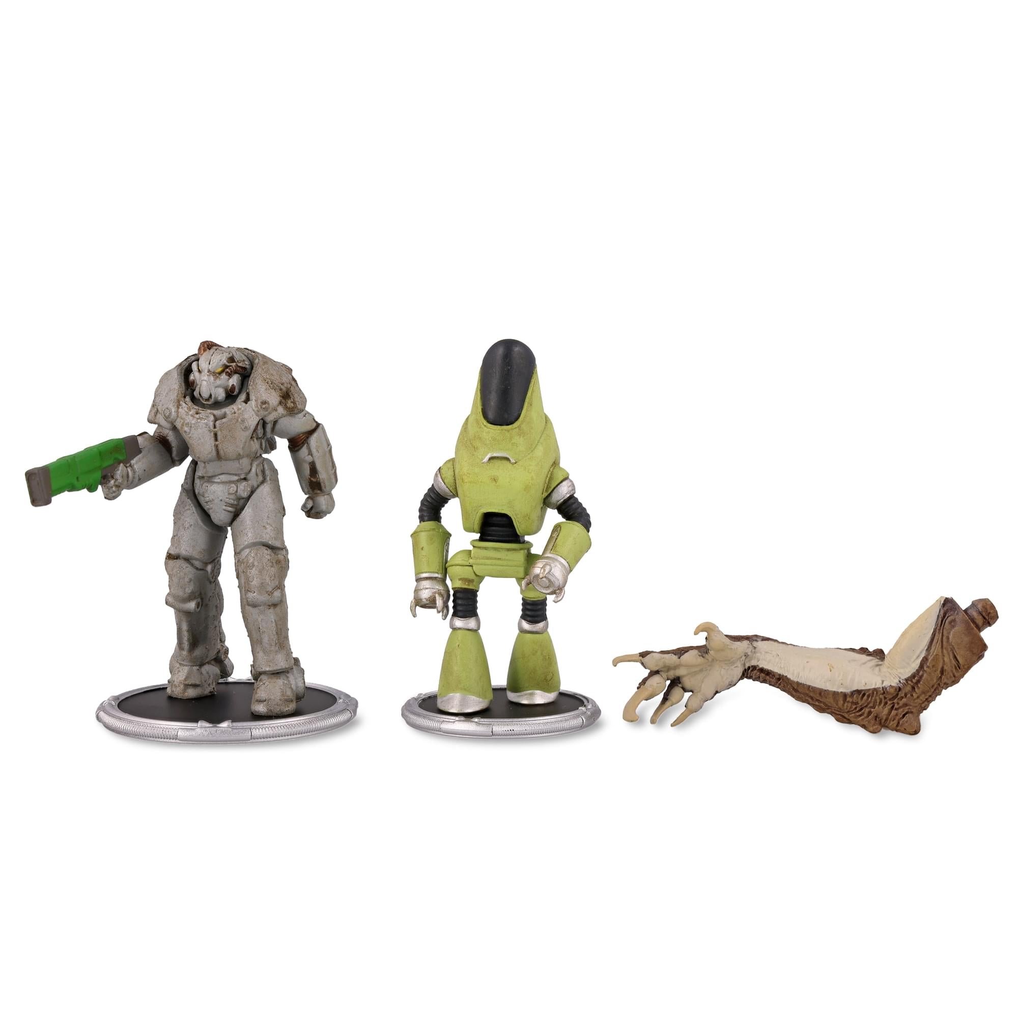 Fallout X01 and Protectron Mini Figure Set (Build-a-Figure Deathclaw)