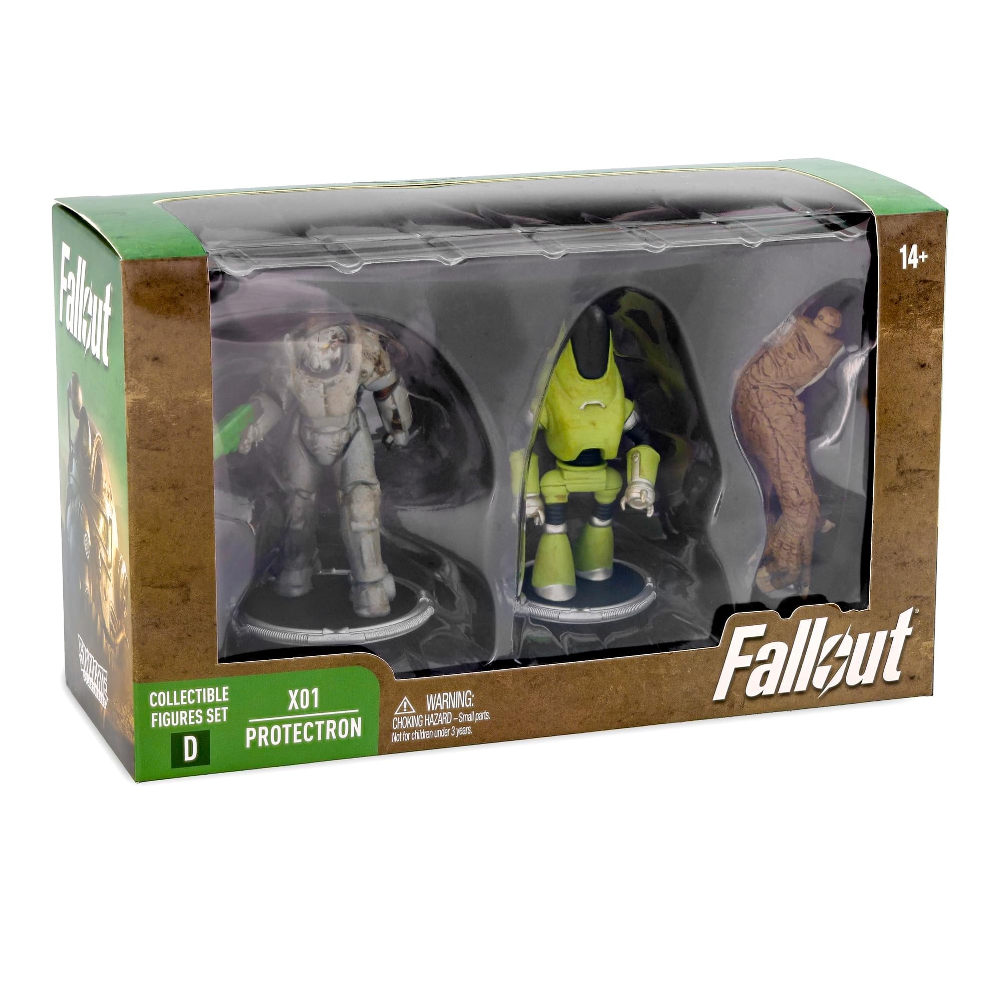 Fallout X01 and Protectron Mini Figure Set (Build-a-Figure Deathclaw)