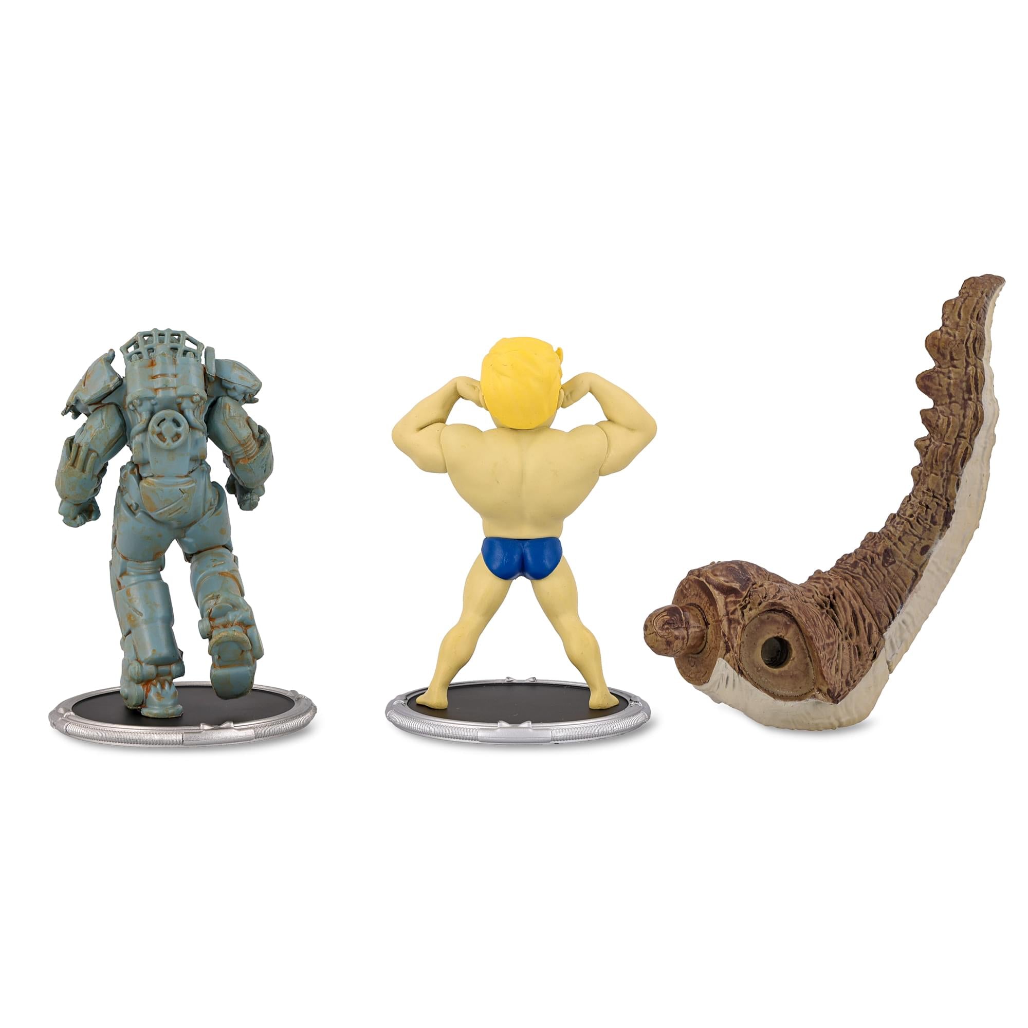 Fallout Raider and Vault Boy (Strong) Mini Figure Set (Build-a-Figure Deathclaw)