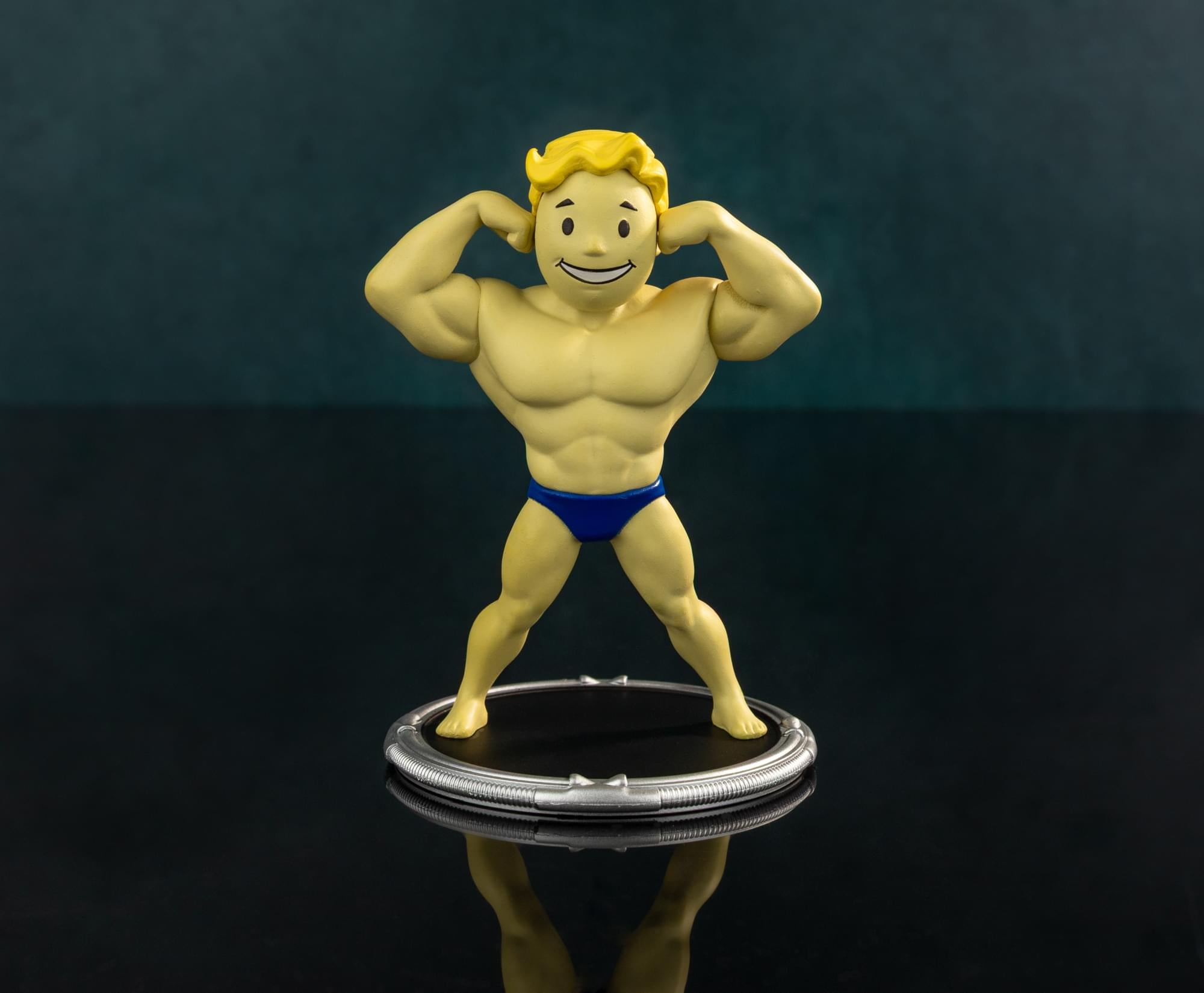 Fallout Raider and Vault Boy (Strong) Mini Figure Set (Build-a-Figure Deathclaw)