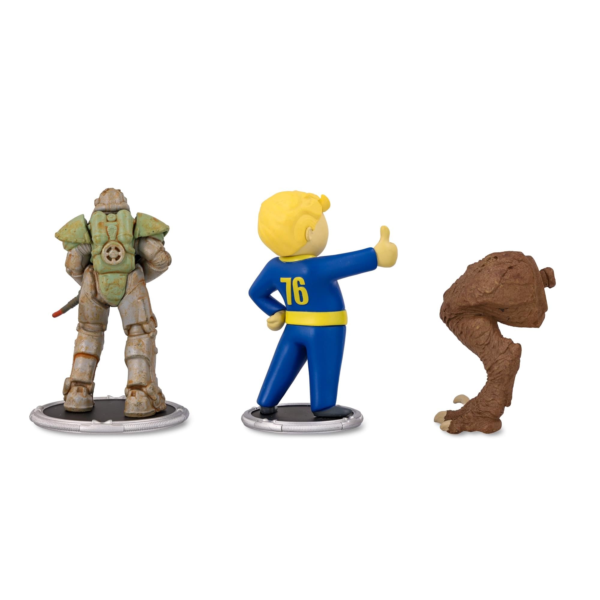 Fallout T-51 and Vault Boy (Classic) Mini Figure Set (Build-a-Figure Deathclaw)