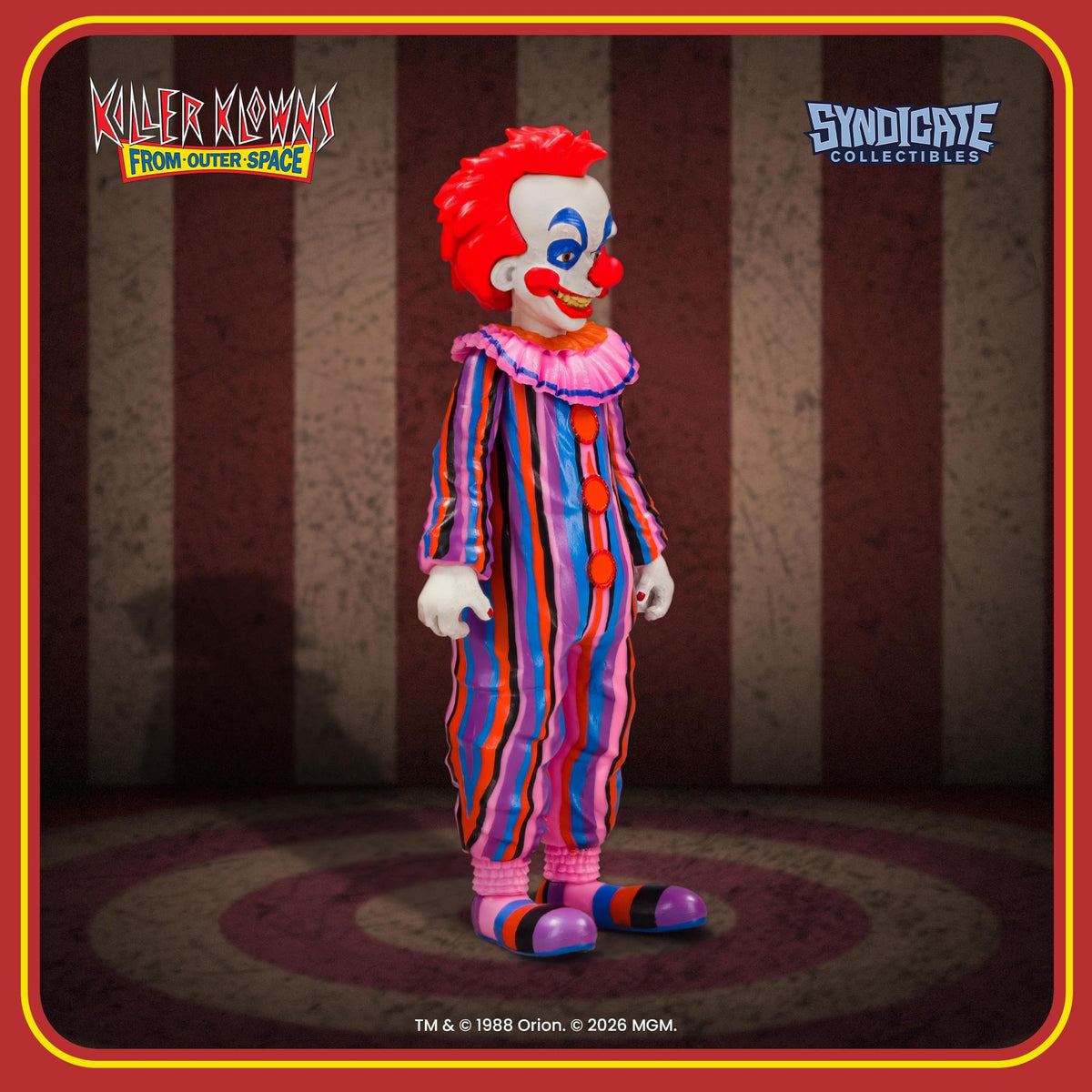 Killer Klowns From Outer Space Rudy 3.75-Inch Retro Action Figure