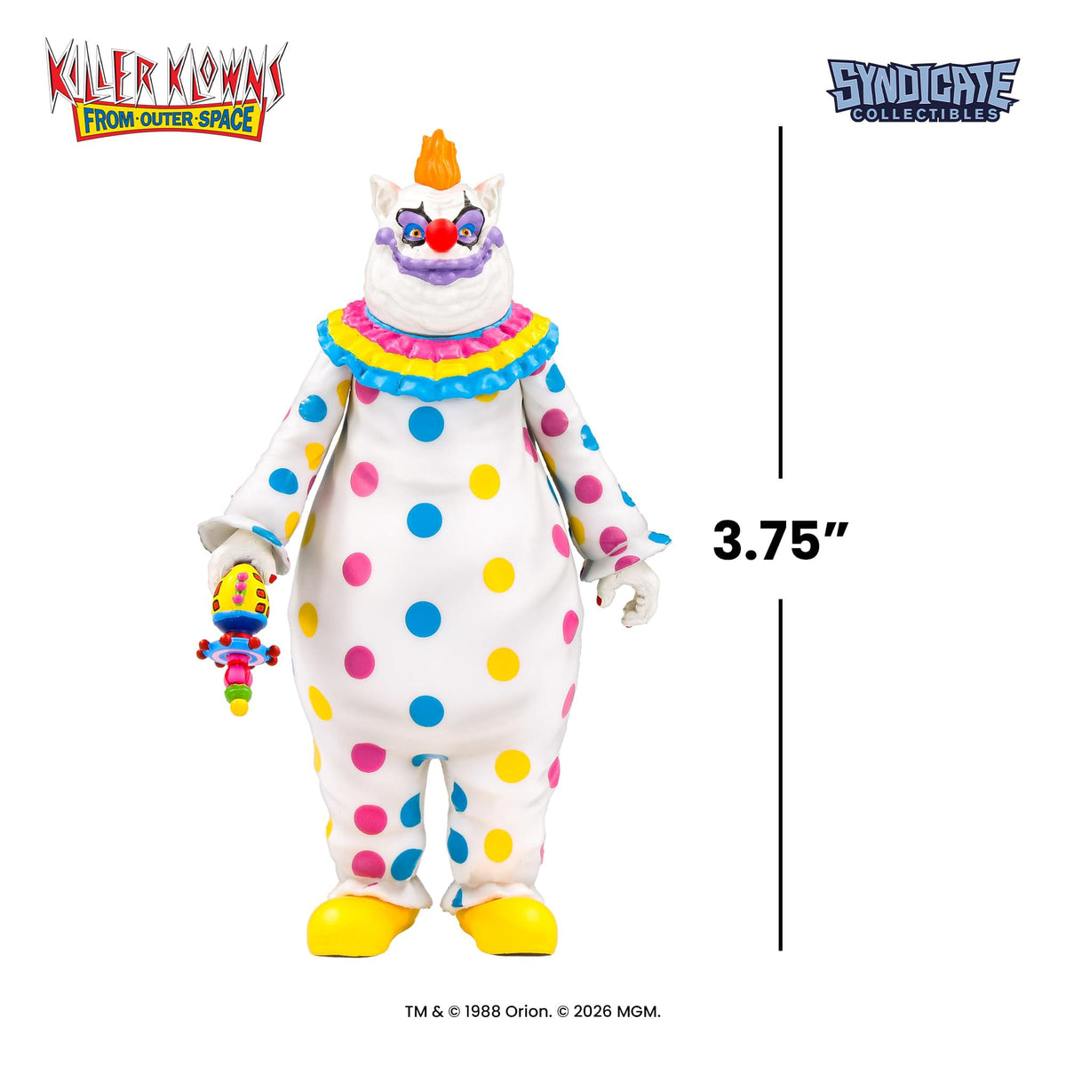 Killer Klowns From Outer Space Fatso 3.75-Inch Retro Action Figure