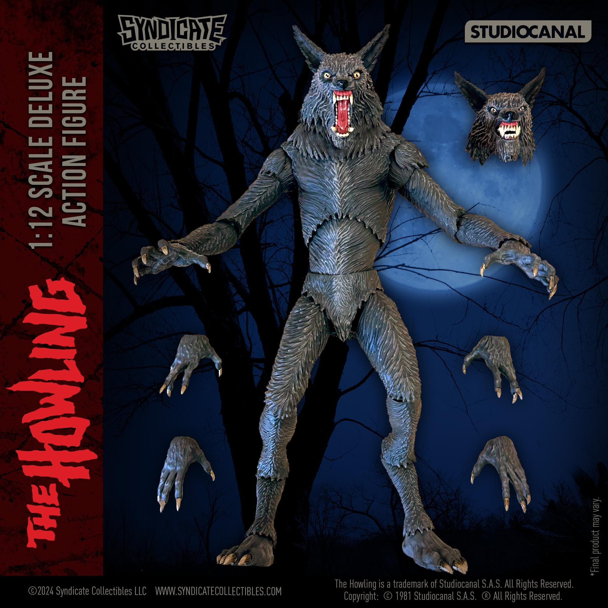 The Howling 1:12 Scale Werewolf Action Figure