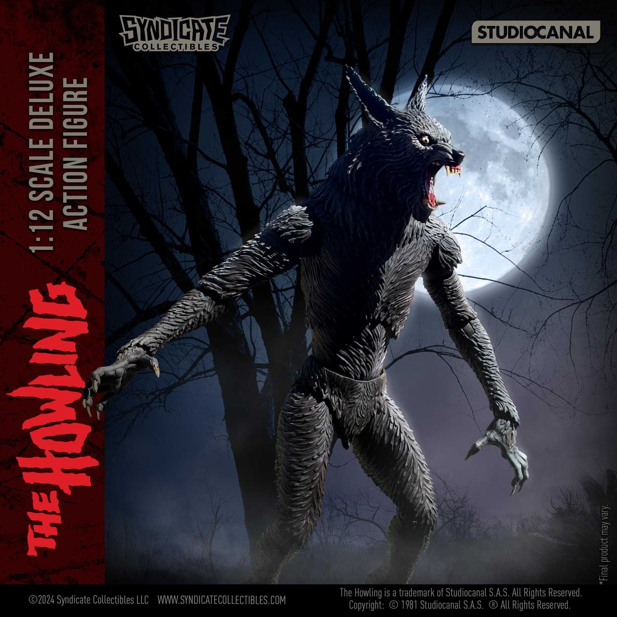 The Howling 1:12 Scale Werewolf Action Figure