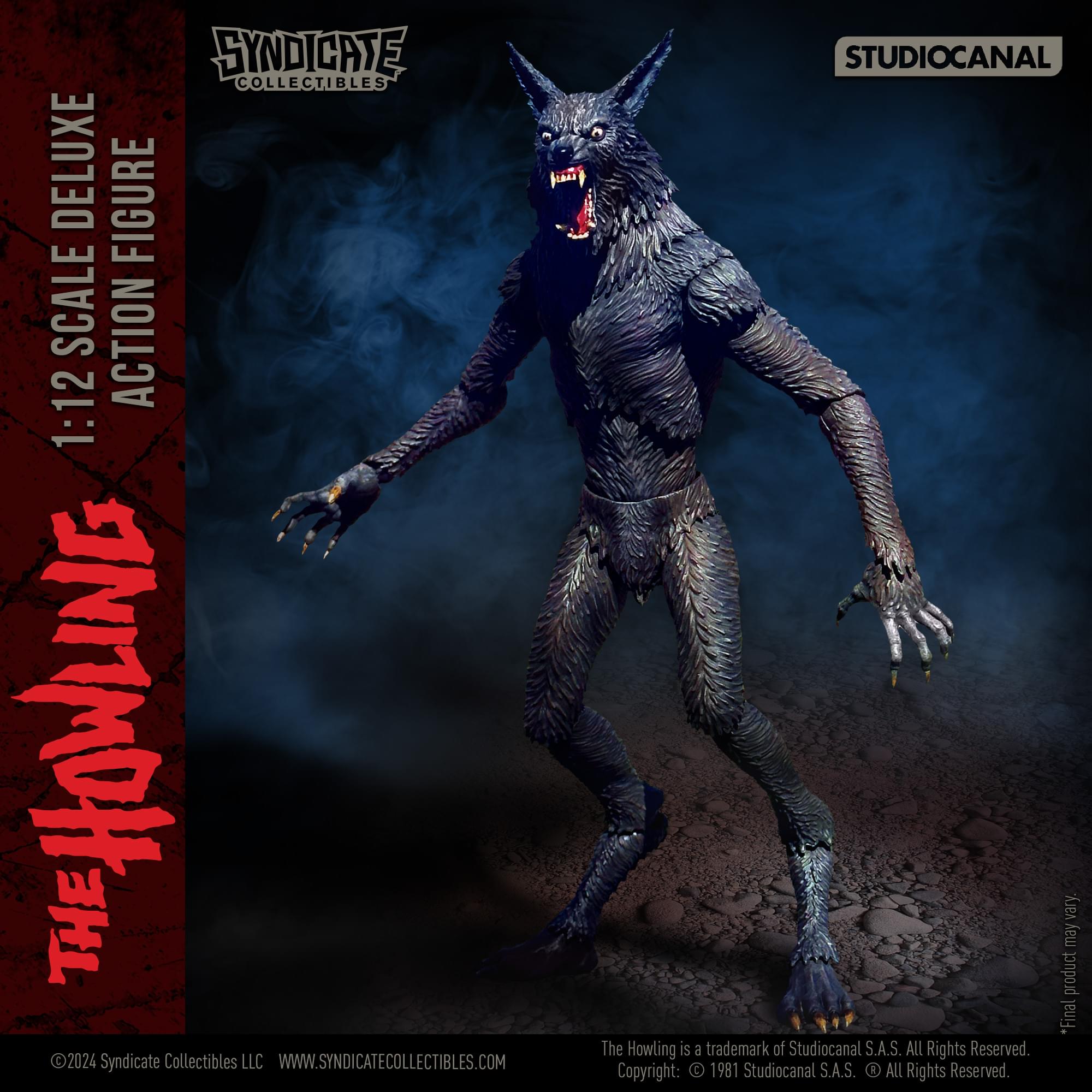 The Howling 1:12 Scale Werewolf Action Figure