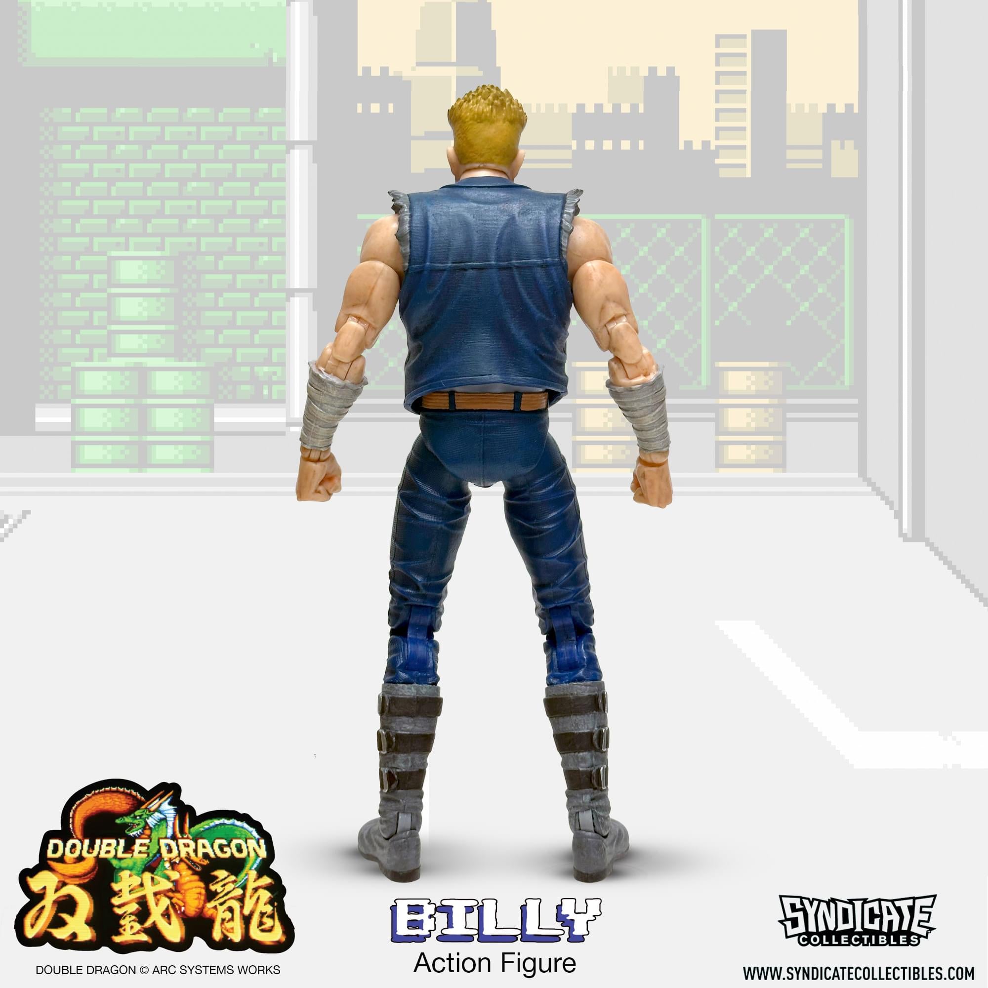 Double Dragon Billy Lee 7-Inch Deluxe Action Figure