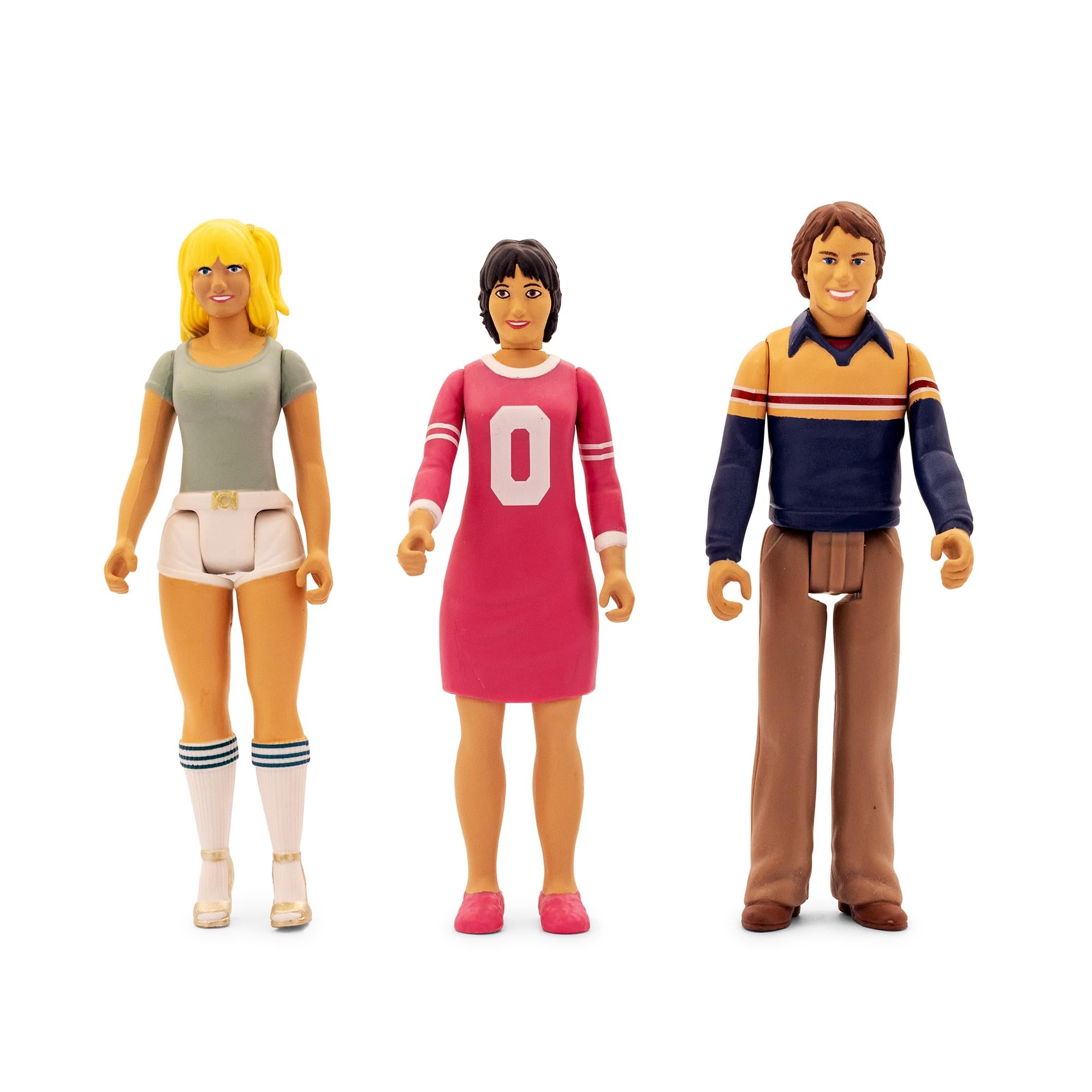 Three's Company 3.75-Inch Retro Action Figure Box Set