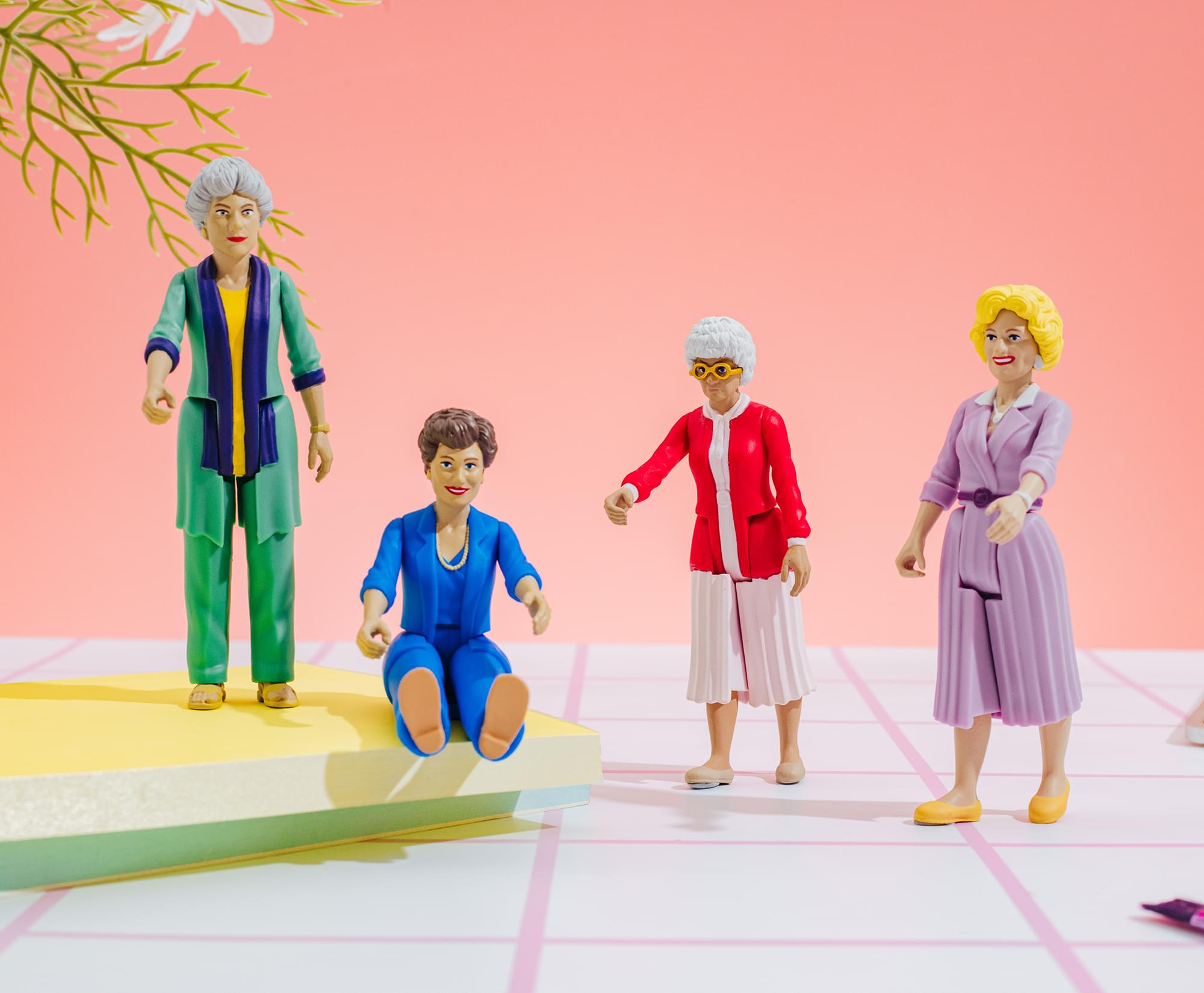 The Golden Girls 3.75-Inch Retro Action Figure Box Set